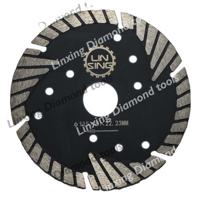 Suporte personalizado OBM D230MM X Mesh Turbo Cutting Blade Disc com comprimento de lâmina de 6 polegadas