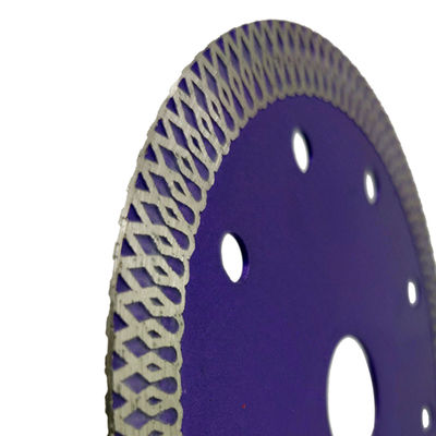 Ferramentas de corte de pedras de diamante com disco de corte turbo de malha X super fina para corte em seco e molhado
