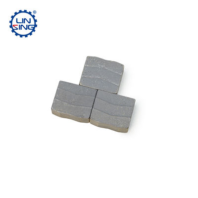 Segmento sinterizado de diamante polido de acabamento M e de forma plana para ferramentas de corte de arenito