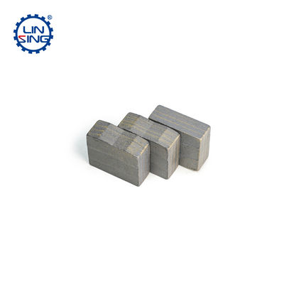 Segmento sinterizado de diamante polido de acabamento M e de forma plana para ferramentas de corte de arenito