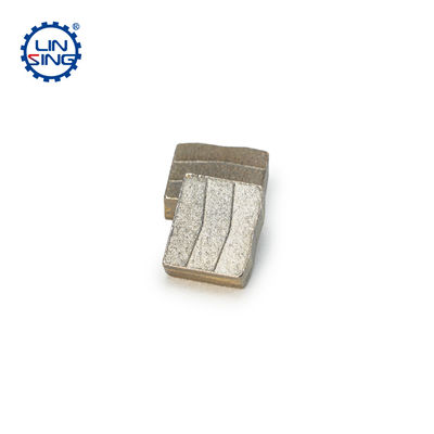 Segmento sinterizado de diamante polido de acabamento M e de forma plana para ferramentas de corte de arenito