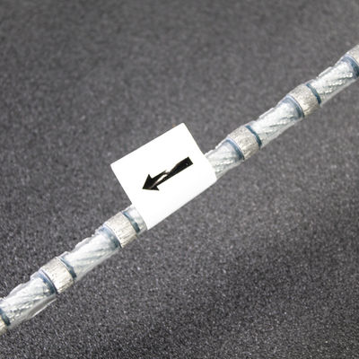 Serra de fio de diamante para perfis de plástico de injecção do tipo de ligação D11.0*37 ou 40m