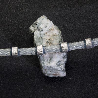 Serra de fio de diamante para perfis de plástico de injecção do tipo de ligação D11.0*37 ou 40m