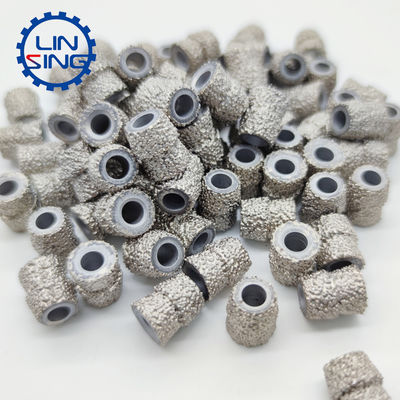 Suporte OBM personalizado Duplo vácuo brasado de mármore de pedreiro Serra de arame Saw Bead para corte