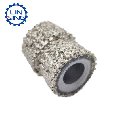 Suporte OBM personalizado Duplo vácuo brasado de mármore de pedreiro Serra de arame Saw Bead para corte