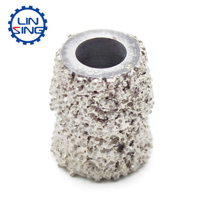 Ferramentas de serragem de fio duplo-cónico de diamante para corte de travertino de mármore no Brasil