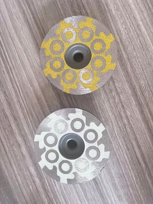 Ferramentas de moagem manual de pedra natural Roda de taça de diamante de grãos finos para resultados superiores