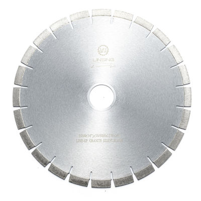 Segmentos personalizados de grau A Ferramentas de diamante de 350 mm para corte de granito lâmina de serra circular