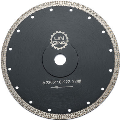 LINSING Ferramentas de diamante Turbo Saw Blade para corte de pedra Cerâmica Diamond Disc de corte