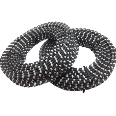 11.5mm D12MM Corda de serra de fio de diamante para corte de concreto, granito e mármore