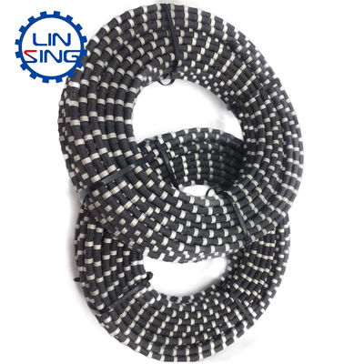 11.5mm D12MM Corda de serra de fio de diamante para corte de concreto, granito e mármore