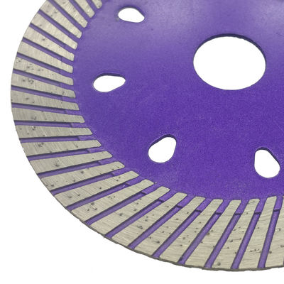 115 mm Lâmina de serra de diamante X malha Turbo Disc de corte para concreto cerâmico Alta velocidade de corte