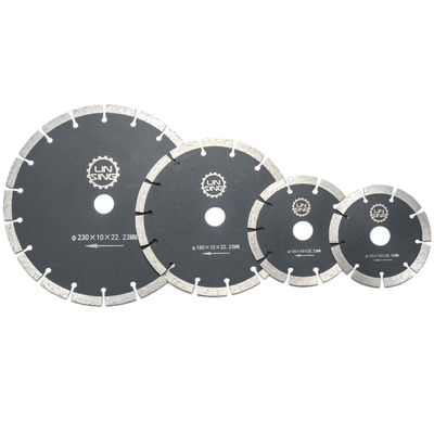 4.5 "Lanças de diamante segmentadas para discos de corte de azulejos cerâmicos em corte seco Ferramentas de diamante
