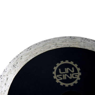 Sem rachaduras 10 polegadas Lapidary Diamond Saw Blade 4-9in Diâmetro da lâmina de telhas molhadas Segas de corte