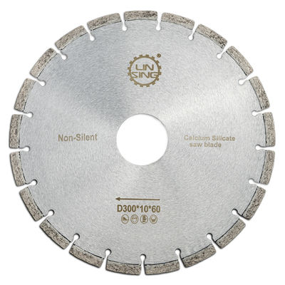 Prata Profissional 12 polegadas Diamante Serra Circular Lâmina Para Silicato de cálcio Disco de corte