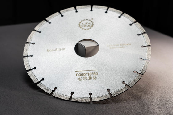 Prata Profissional 12 polegadas Diamante Serra Circular Lâmina Para Silicato de cálcio Disco de corte