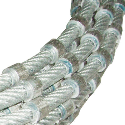 Mercado Global Serra de fio de diamante de 7,3 mm para corte de blocos de pedra em pedreiras de granito