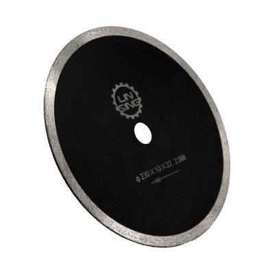 20 mm comprimento da lâmina D230 mm borda contínua molhada lâmina de serra de diamante para corte de telhas de cerâmica