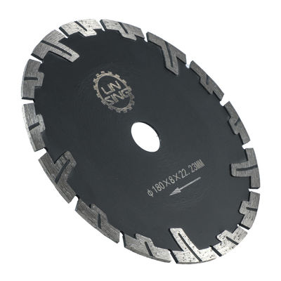 Pressão a quente D230mm T Tipo Ferramentas de diamante para corte seco de pedra com dentes de proteção