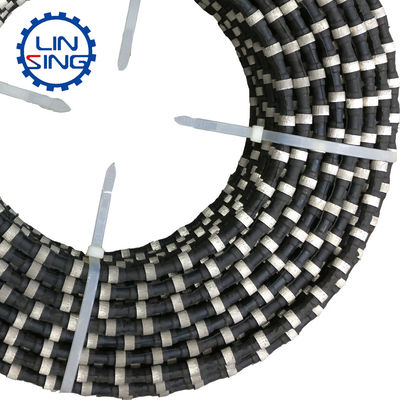 Suporte personalizado OEM D11.5MM D12MM Diamond Wire Saw para corte de aço-betão misto