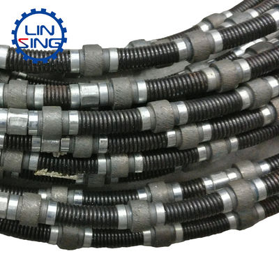 Suporte personalizado OEM D11.5MM D12MM Diamond Wire Saw para corte de aço-betão misto