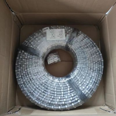 Serra de arame de diamante para bloco de arenito quadrado de mármore de granito de perfis de diâmetro 9,0 mm