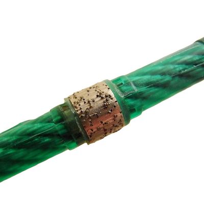 Serra de arame de diamante para bloco de arenito quadrado de mármore de granito de perfis de diâmetro 9,0 mm