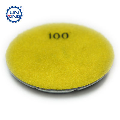 3" 4" Resina Bond Diamond Grinding Pad Abrasivo para a superfície do piso de concreto no moedor