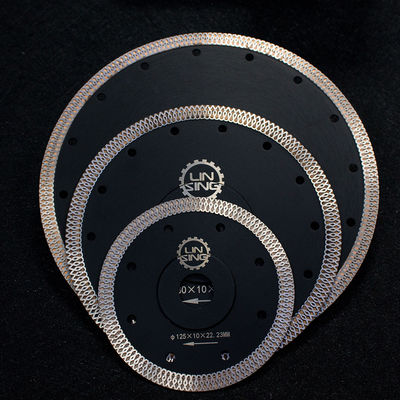12 polegadas de lâmina de serra de diamante personalizada para corte de malha turbo de azulejos de porcelana cremosa