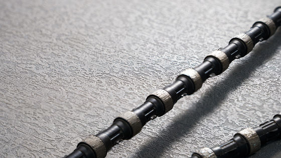 D11.5MM D12MM Corda de serra de arame de diamante para corte de aço-betão misturado em pedreiras
