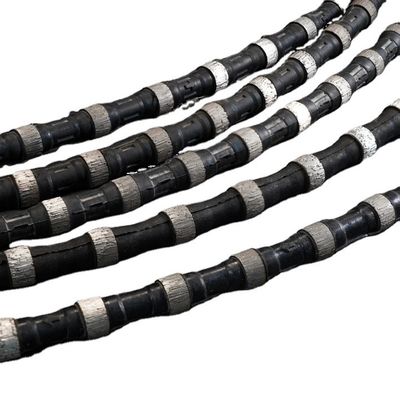 Classe superior de sinterização de contas Quartzite Quarry Diamond Wire 12,0*40