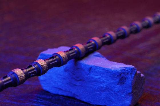 Classe superior de sinterização de contas Quartzite Quarry Diamond Wire 12,0*40