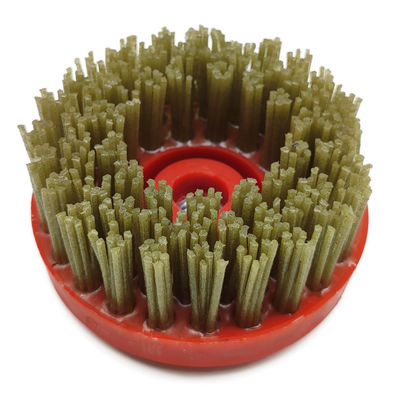 Fickert Round e Frankfurt Diamond Brushes para Polir Pedra