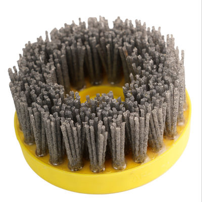 Suporte OBM personalizado 100mm-300mm Nylon Frankfurt Brush Abrasivo para Processamento de Pedra