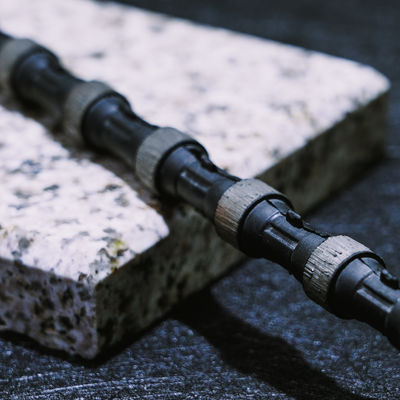 Serra de fio de diamante de corte rápido para mármore de granito e quartzo 5000 metros/semana Produção