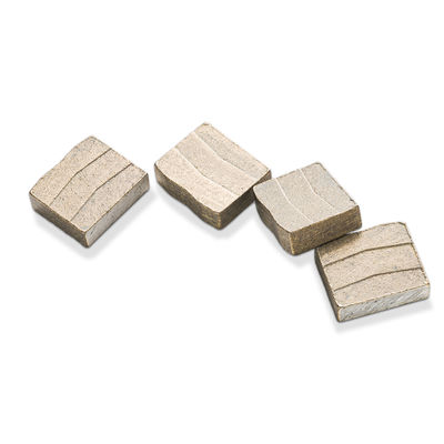 Segmentos de pontas de diamante de várias camadas para corte de blocos de pedra de granito úmido em serras de lâmina múltipla
