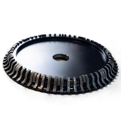 Roda de moagem de diamantes de 350 mm F20 H50 mm para perfis e reconstrução de bordas de granito