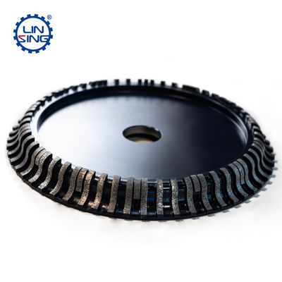 Roda de moagem de diamantes de 350 mm F20 H50 mm para perfis e reconstrução de bordas de granito