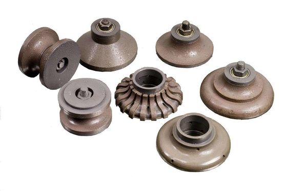 20-40mm Espessura Sinterizada Roteador de Pedra de Diamante Bit para Moagem Borda de Granito Marmo Pad Abrasivo