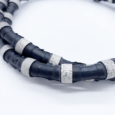 Suporte personalizado Diamante Wire Saw 11,5mm Sintered Bead Rope para mineração de pedreira de mármore
