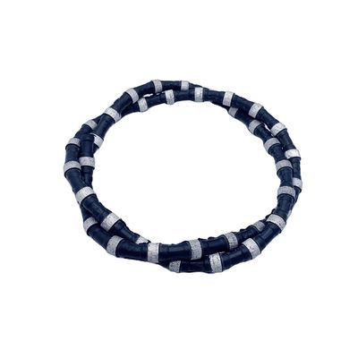 Suporte personalizado Diamante Wire Saw 11,5mm Sintered Bead Rope para mineração de pedreira de mármore