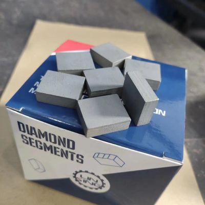 Long Life Flat Shape Diamond Segment para ferramentas de corte de pedra de basalto de 1200 mm 24*8*20 mm