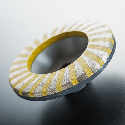 Ferramentas de diamante de tipo bruto único de longa duração Roda de taça de moagem com desempenho estável