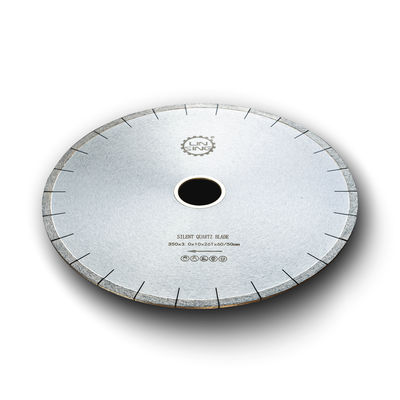 Alta velocidade de corte Ferramentas de diamante D400mm Silent Diamond Saw Blade Para corte de pedra de quartzo