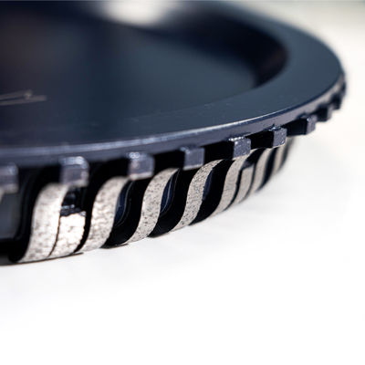 Roda de perfis de diamante para ferramentas de moagem de borda de pedra Roda de moagem segmentada de diamante