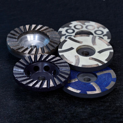 Rodagens de taças de moagem de diamante azul em design com suporte ODM e grito personalizado