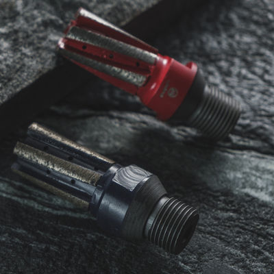 Ferramentas de corte de moinho Roda de esgoto de bites de dedo de diamante para moagem de pedra de mármore de granito