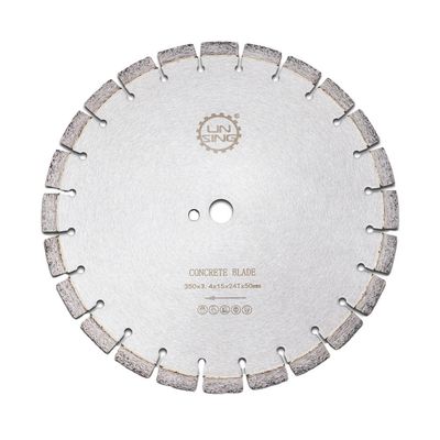 Vantagem de nitidez Lâmina de serra de diamante de disco de 350 mm para corte de concreto e garantida
