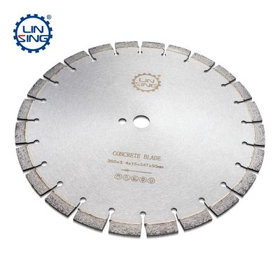 Vantagem de nitidez Lâmina de serra de diamante de disco de 350 mm para corte de concreto e garantida