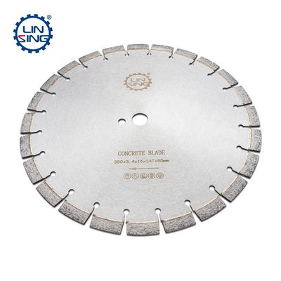 Vantagem de nitidez Lâmina de serra de diamante de disco de 350 mm para corte de concreto e garantida